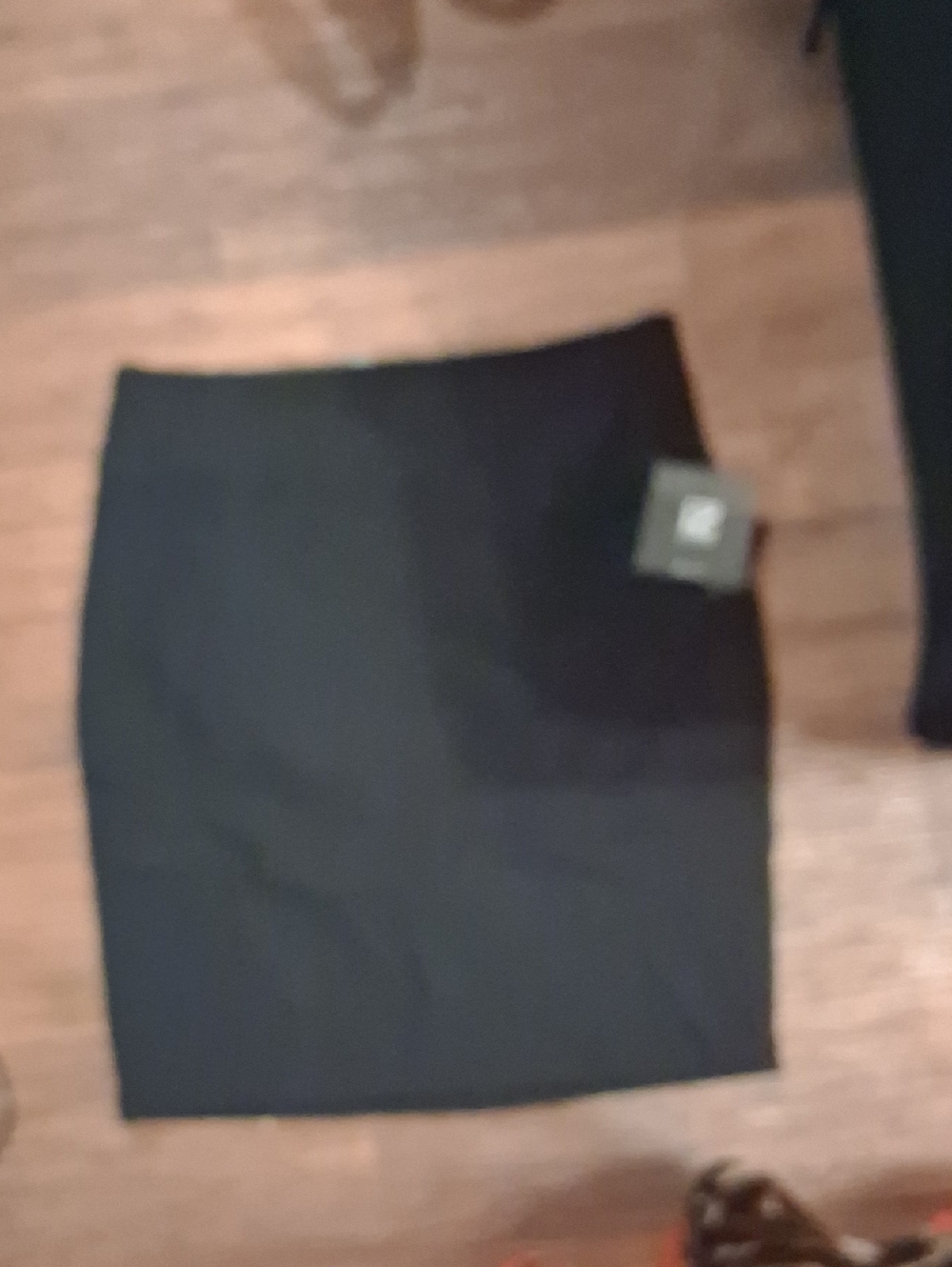 Iz Byer Black Mini Pencil Skirt